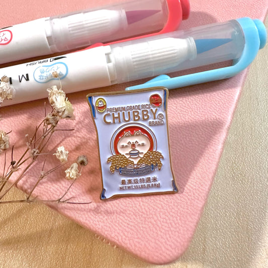 Bag Of Rice Enamel Pin