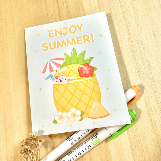 Enjoy Summer Greeting Card